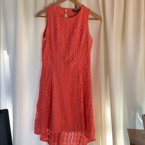 Juniors size 13 pink lace sundress